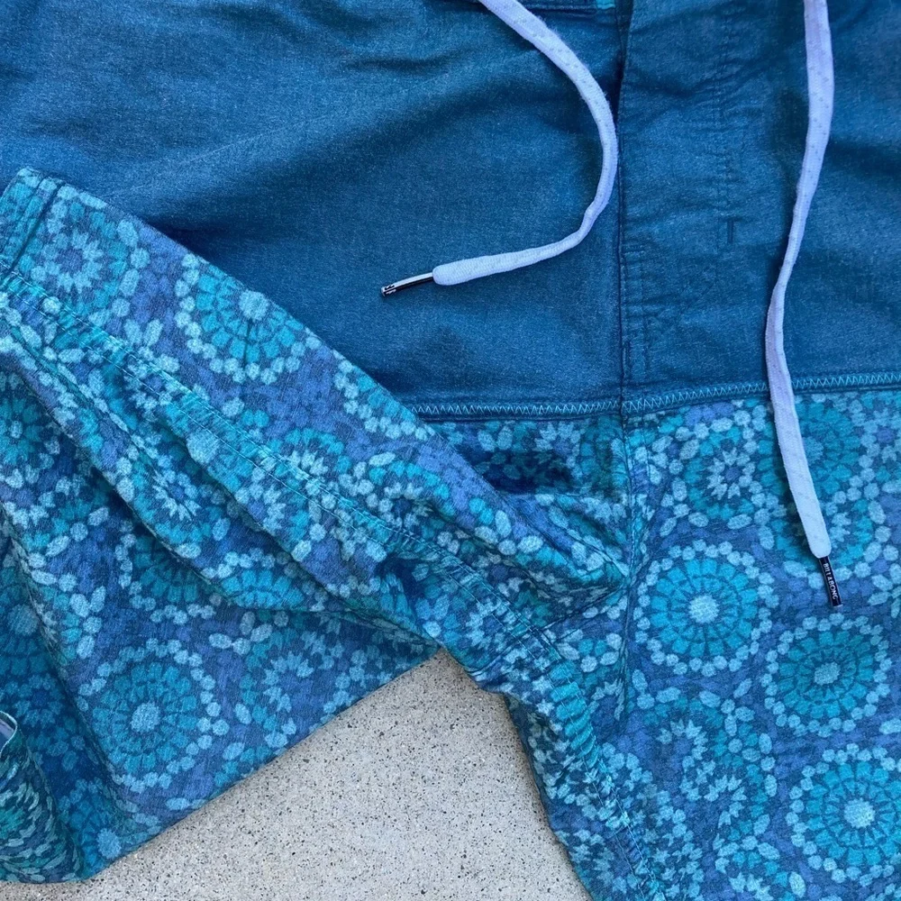 Men's Billabong Board Shorts Multicolor Floral 36 Cotton Blend Beach Surf Swim‎
